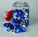 Medium Blue & Silver Dreidels