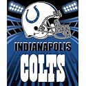 INDIANAPOLIS COLTS Fleece NFL Blanket (Shadow Series) by Northwest (50"x60")