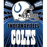 Indianapolis Colts Fleece NFL Blanket (Shadow Series) by Northwest (50x60)