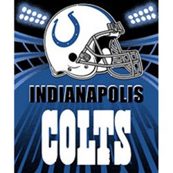 Indianapolis Colts Fleece NFL Blanket (Shadow Series) by Northwest (50x60)