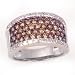 14K 1.20 CTW Chocolate & White Diamond Band