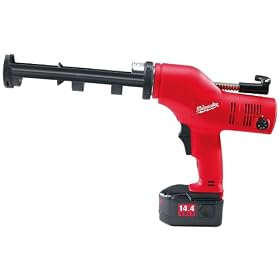 Milwaukee 14.4-Volt Caulk Adhesive Gun with 10-Ounce Carriage Kit #6562-21 by Milwaukee