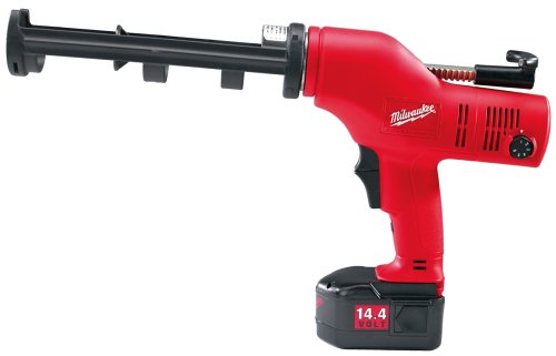 Milwaukee 6562-21 14.4-Volt Caulk Adhesive Gun with 10-Ounce Carriage Kit