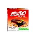Slim-Fast Optima Snack Bar, Peanut Butter Crunch, 1.0-Ounce Bars in 6-Count Boxes (Pack of 8)