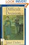 Difficult Decision (G. K. Hall Nightingale Series Edition)