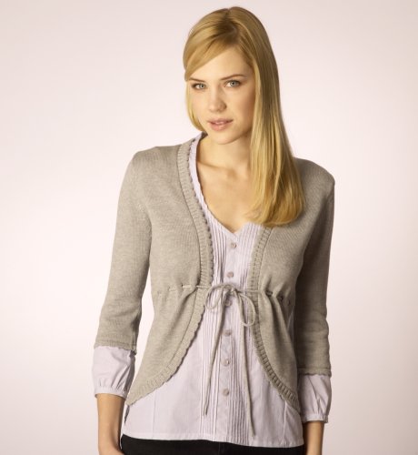 Per Una Tie Front Mock Layered Top clothing