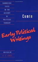 Comte: Early Political Writings (Cambridge Texts in the History of Political Thought)