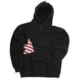 Dekline Sewn Arrow Men's Hooded Zip Sweatshirt - Black at Dekline