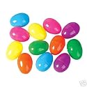 Plastic Easter Eggs Assorted Colors (2 dozen)