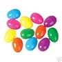 Plastic Easter Eggs Assorted Colors (2 dozen)
