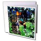 Renderly Yours Fantasy - Alice At The Door To Wonderland - Greeting Cards-6 Greeting Cards with envelopes