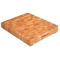 End Grain Chopping Block with Feet - 18 x 14 inch
