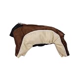 Wolters Cat&Dog 47031 Hundemantel Rainy Days Long Sleeve 24 cm, braun/beige