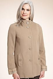 Classic Collection New Wool Rich Mouflon Coat with Cashmere