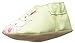 Robeez Happy Hippos Soft Sole Crib Shoe (Infant), Pastel Green, 6-12 Months M US