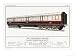 Caledonian Railway Corridor Carriage Giclee Poster Print by W.j. Stokoe, 24x18