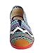 UNOW Women's Bohemia Canvas Sneaker Slip-on Casual Flat Shoe