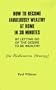 How to Become Fabulously Wealthy at Home in 30 Minutes by Letting Go of the Desire to Be Wealthy: The Bodhisattva Strategy