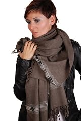 likemary Merino Wool Navajo Long Scarf - Pashmina Size