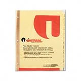 UNIVERSAL PRODUCTS / UNV20814 / Plastic-Coated Tab Dividers, 12 Month Tabs, 8-1/2 x 11, Buff, 12/set / Sold as 1 ST