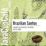 Product details for Brazilian Santos Gourmet Coffee, Ground or Whole Bean 12 Oz.