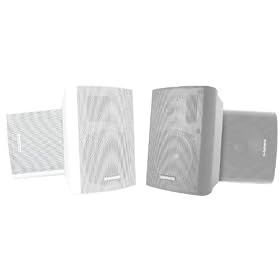 Click here to buy AudioSource LS545 Indoor Outdoor Two-Way Speakers (Pair).