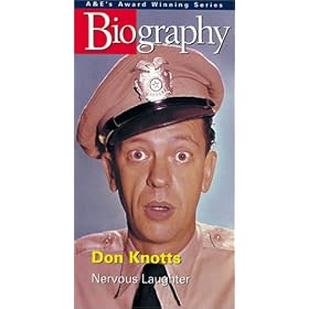 Biography: Don Knotts, Nervous Laughter [VHS]