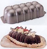 Product details for Nordic Ware Cast Aluminum Bundt Fancy Loaf Cake Pan
