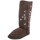 Koolaburra Unisex Flock Tall Boot,Chocolate,Men's 10 M/Women's 11 M