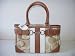 AUTHENTIC Coach Hamptons Optic Signature Khaki Large Carryall Handbag Satchel Tote #F...