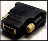 41A6bKyQ jL. SL160  DVI I auf HDMI Adapter / HDMI Kabel an DVI I Buchse 24+5 polig