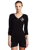 BASIC Southpole Juniors Long Sleeve Henley Thermal Set With Matching Short, Black, Medium