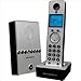Motorola D711 Schnurloses DECT-Telefon mit blau beleuchtetem Display silber/schwarz