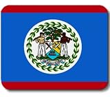 Belize Belizean Flag Mousepad Mouse Pad Mat
