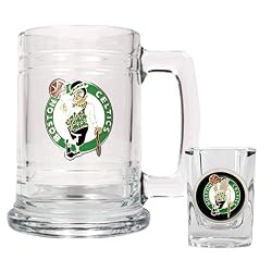 Boston Celtics NBA Boilermaker Set - Primary Logo by Great American Products