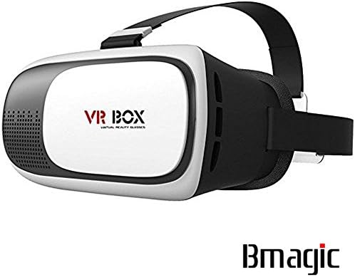 Bmagic Enhanced Version VR Virtual Reality Headset 3D Video Movie Game Glasses For 4.7~6 inch IOS Android Smartphones iPhone 6 plus Samsung Galaxy S6 Edge+, Adjustable Focal Distance Pupil Distance