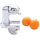 Maxam Chrome Professional Or Home Juicer Sturdy Aluminum Alloy Construction Chrome Plated Finish