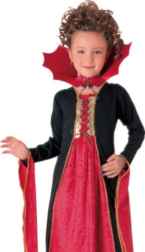 Rubies Girls Gothic Vampire Dress Kids Halloween Costume
