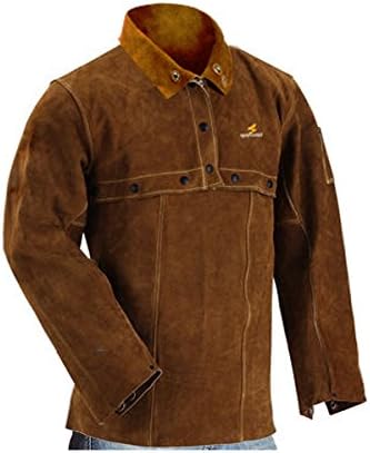 Sparcweld Brown Cape Sleeves+Bib: XL