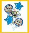 Disney Toy Story Buzz Lightyear Mylar Birthday Balloon Bouquet