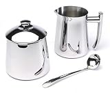 Frieling 0108 Creamer and Sugar Bowl Set