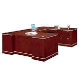 Belvedere Desert Cherry Right Return Lateral File UDesk Sunset Cherry Finish