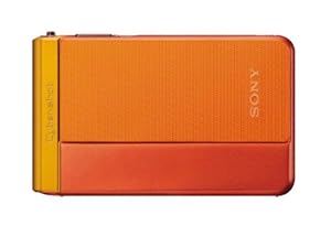 Sony DSC-TX30/D 18 MP Digital Camera with 5x Optical Image Stabilized Zoom and 3.3-Inch OLED (Orange)