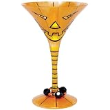 Lolita Holiday Glassware Martini - Pumpkin Potion
