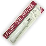 Epilady Coil Tweezer Removes Facial Hair includes Illuminated Magnifier