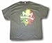RASTAFARI Military Green Lions & Crown Men's Tee Shirt