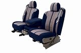 Coverking Saddleblanket Custom Fit Seat Covers - SADDLEBLANKET DARK BLUE / NEOSUPREME DARK BLUE SID, Front Row Seats 2000 - 2005 Honda S2000 50/50 Bucket Seat w/built-in headrest, NOT FOR SEATS WITH HEADREST SPEAKERS