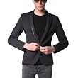Doublju Mens Casual One Buttom Blazer Jacket (J107Z)