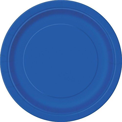 Rudy Blue ^^^ Paper Plates Partyware 7" Choose Colors // Product Dimensions 1 x 7.1 x 7.1 inches