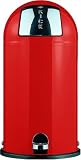 Wesco - Kickboy 40Lt Waste Bin - Red